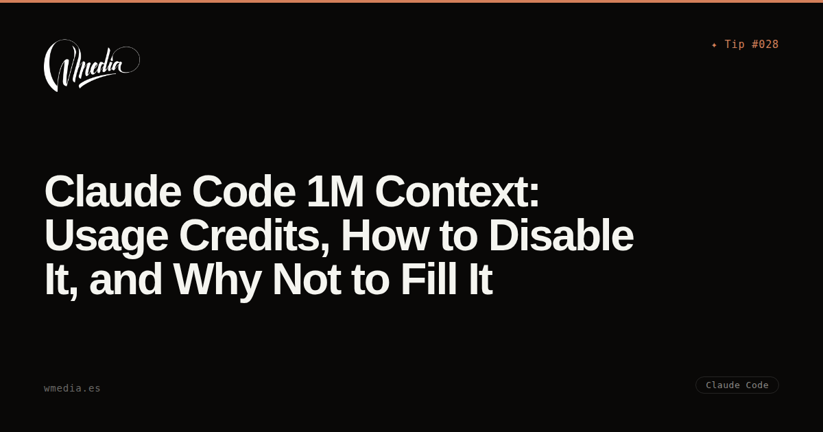 Claude Code Now Has 1M Tokens of Context — and You Shouldn't Fill Them ...